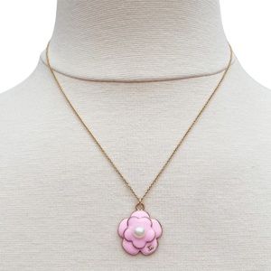 Repurposed CC Camelia Necklace